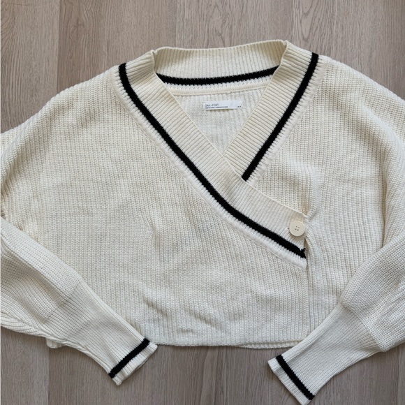 Oak+Fort Cropped Knit Sweater - Picture 5 of 7